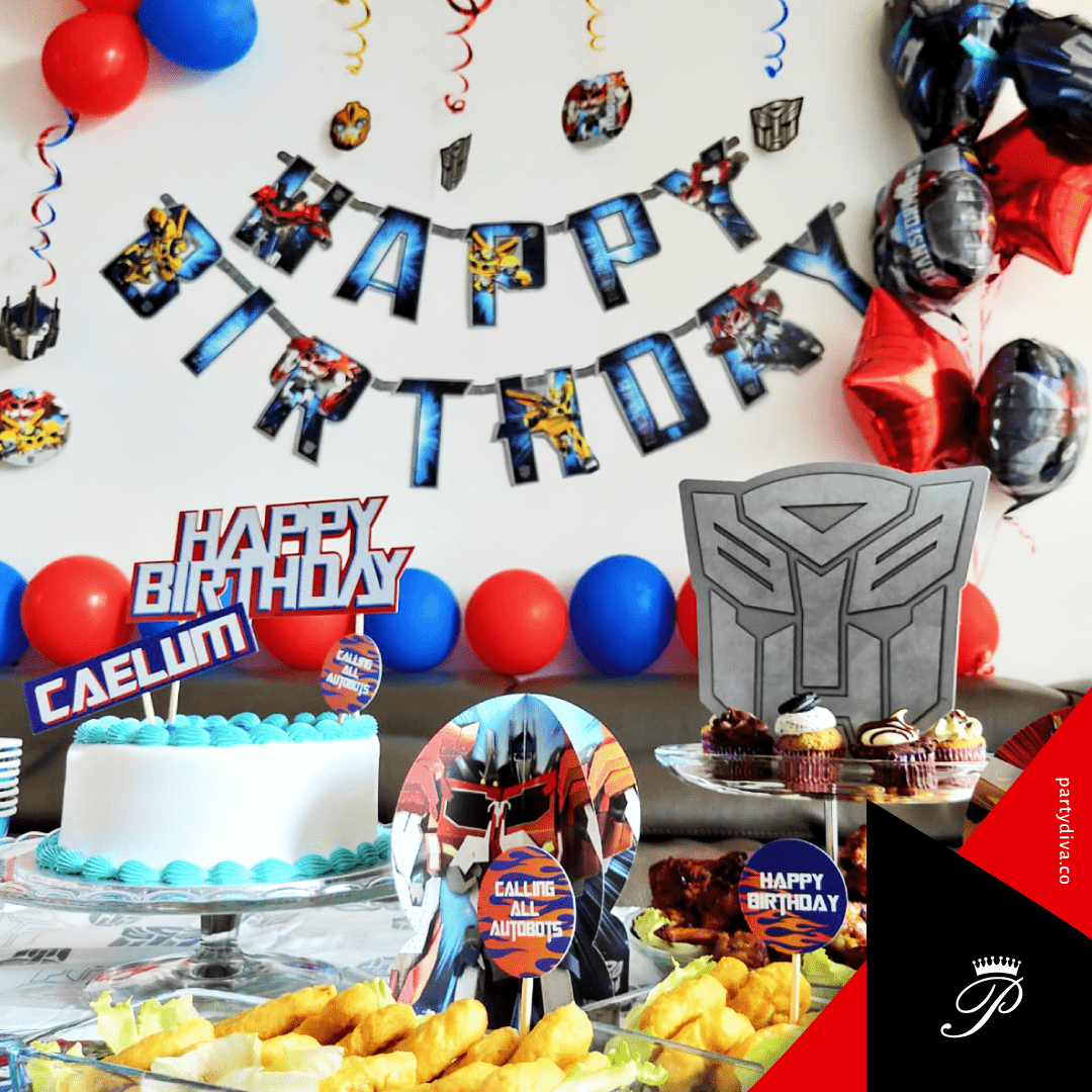 Caelum's Transformers Party